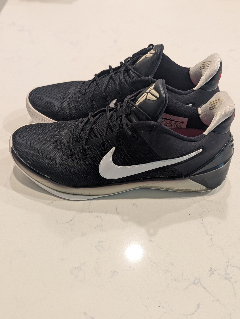 Men's Nike Kobe AD Black White 9.5